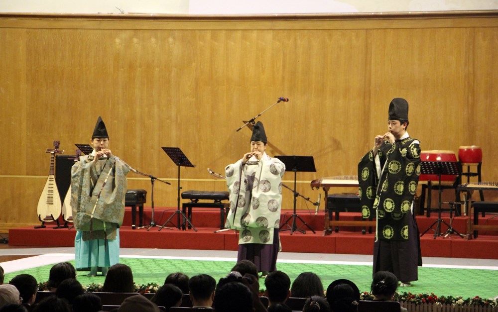 Giao lưu Gagaku và Nhã nhạc: Kết nối di sản cung đình Việt Nam - Nhật Bản - ảnh 11