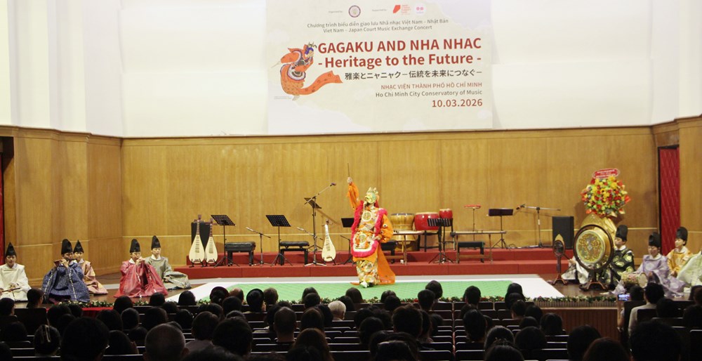 Giao lưu Gagaku và Nhã nhạc: Kết nối di sản cung đình Việt Nam - Nhật Bản - ảnh 8