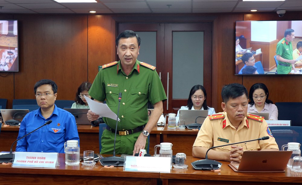 TP.HCM triển khai đồng bộ phương án PCCC, đảm bảo ATGT phục vụ bầu cử - ảnh 2