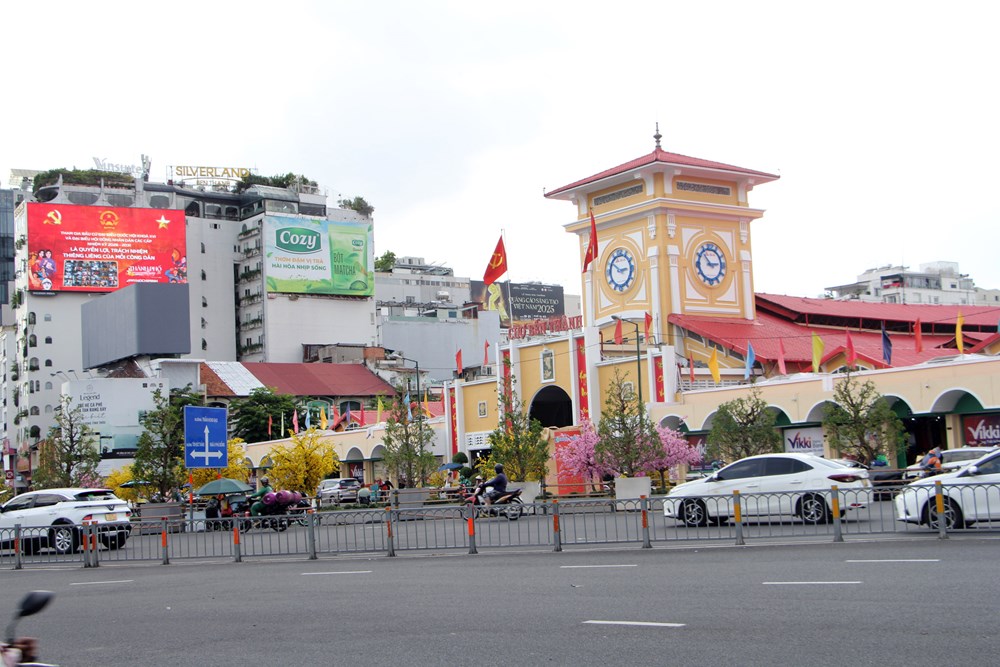 TP.HCM rực rỡ cờ hoa trước thềm ngày bầu cử - ảnh 4