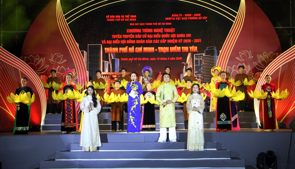 “TP.HCM - Trọn niềm tin yêu” lan tỏa không khí ngày hội bầu cử - ảnh 1