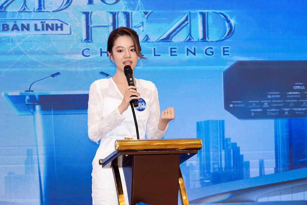 Top 48 Miss World Vietnam 2025 trổ tài tranh biện, lộ diện 15 gương mặt nổi bật - ảnh 6