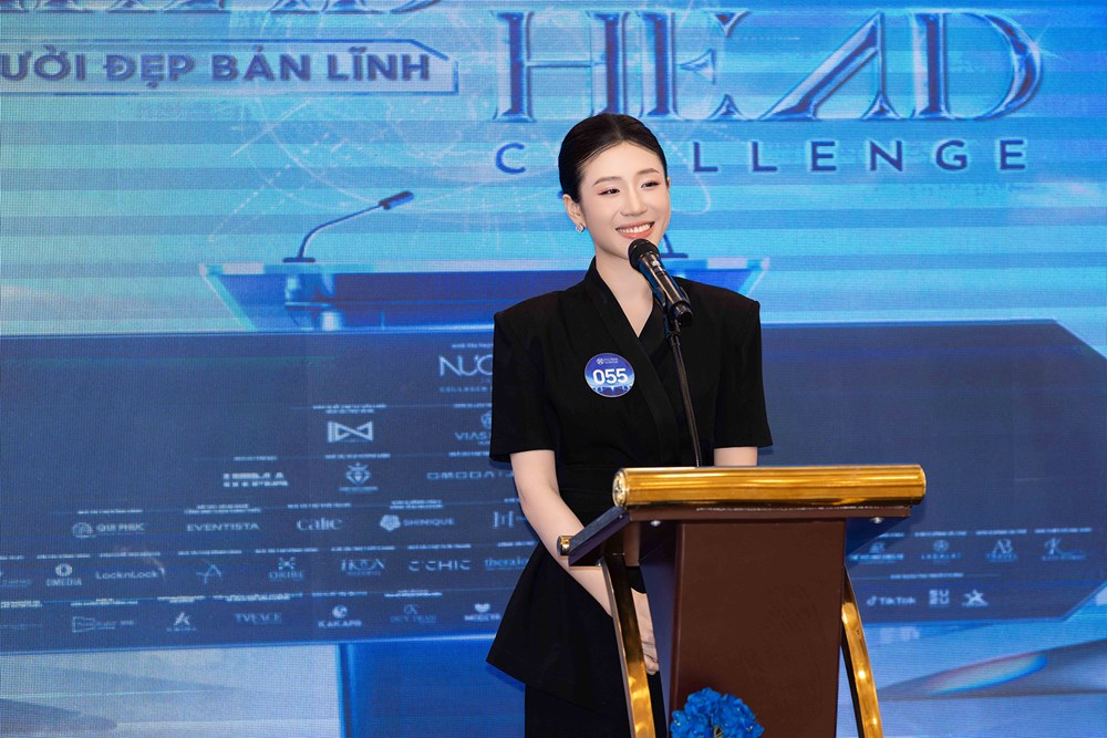 Top 48 Miss World Vietnam 2025 trổ tài tranh biện, lộ diện 15 gương mặt nổi bật - ảnh 7