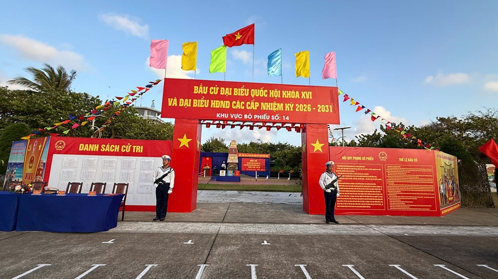 Trường Sa sẵn sàng cho ngày bầu cử - ảnh 1