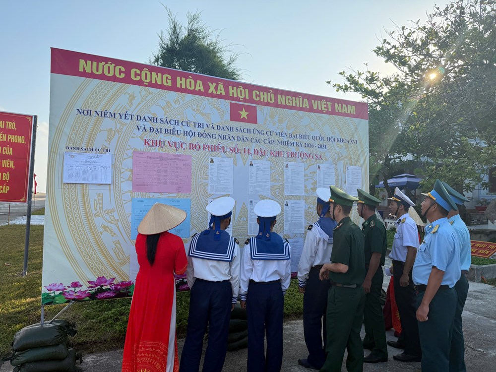 Trường Sa sẵn sàng cho ngày bầu cử - ảnh 8