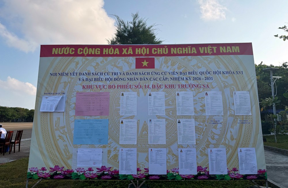 Trường Sa sẵn sàng cho ngày bầu cử - ảnh 7