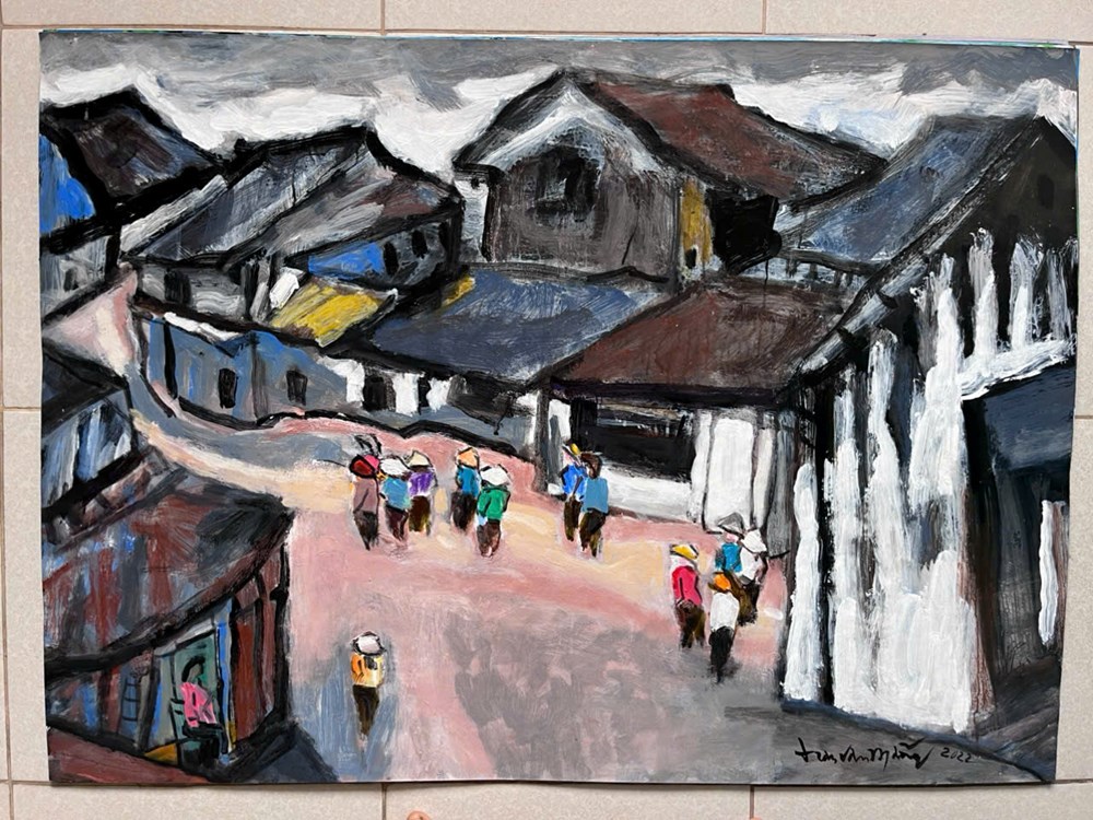 Hơn 60 tác phẩm giới thiệu trong triển lãm “Vọng” của Trần Văn Mãng - ảnh 1