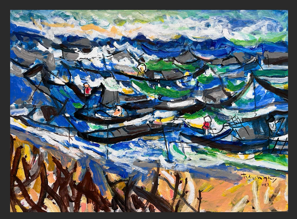 Hơn 60 tác phẩm giới thiệu trong triển lãm “Vọng” của Trần Văn Mãng - ảnh 7