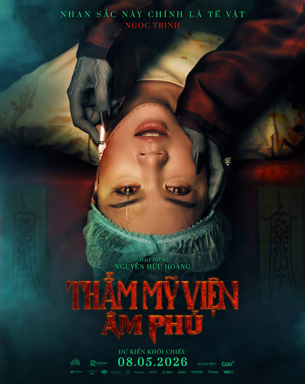 Phim kinh dị Ngọc Trinh đóng chính hé lộ những thước phim rùng rợn đầu tiên - ảnh 3