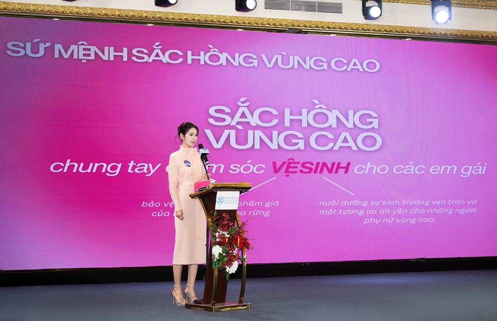 Nhiều sáng kiến nhân ái tại Miss World Vietnam 2025 - ảnh 6