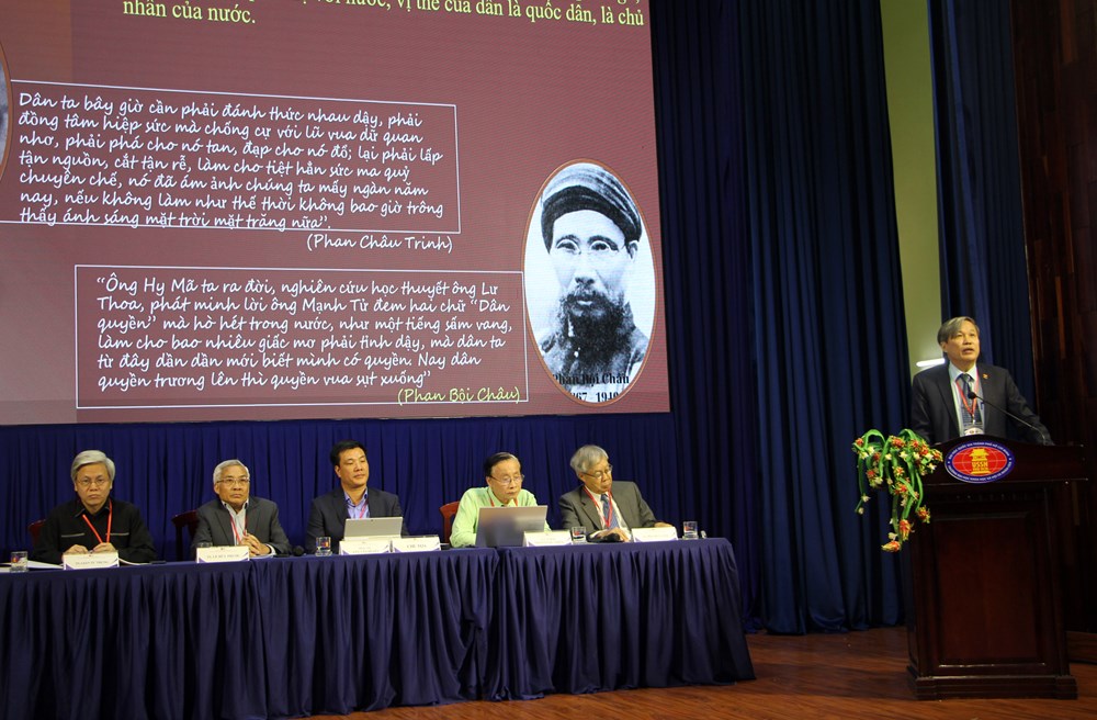 Hội thảo quốc gia về tư tưởng, cuộc đời và sự nghiệp chí sĩ Phan Châu Trinh - ảnh 6