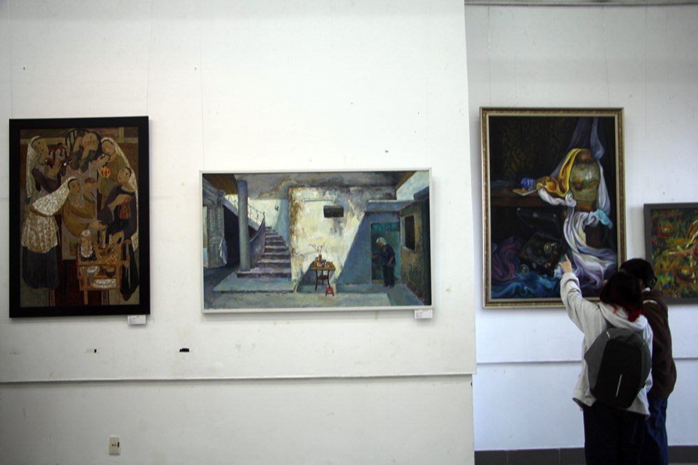 168 tác giả nữ góp mặt tại triển lãm mỹ thuật “Hương sắc tháng 3” - ảnh 4