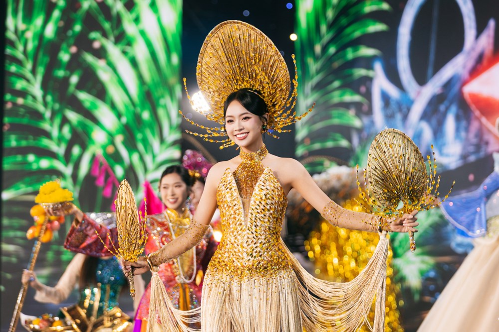 Rực rỡ sắc màu văn hoá tại đêm trình diễn “Dances of Vietnam” - Miss World Vietnam 2025 - ảnh 8