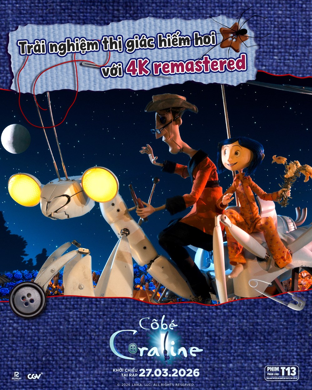 Hoạt hình kinh dị “Coraline” phát hành rạp Việt với phiên bản mới nhất - ảnh 3