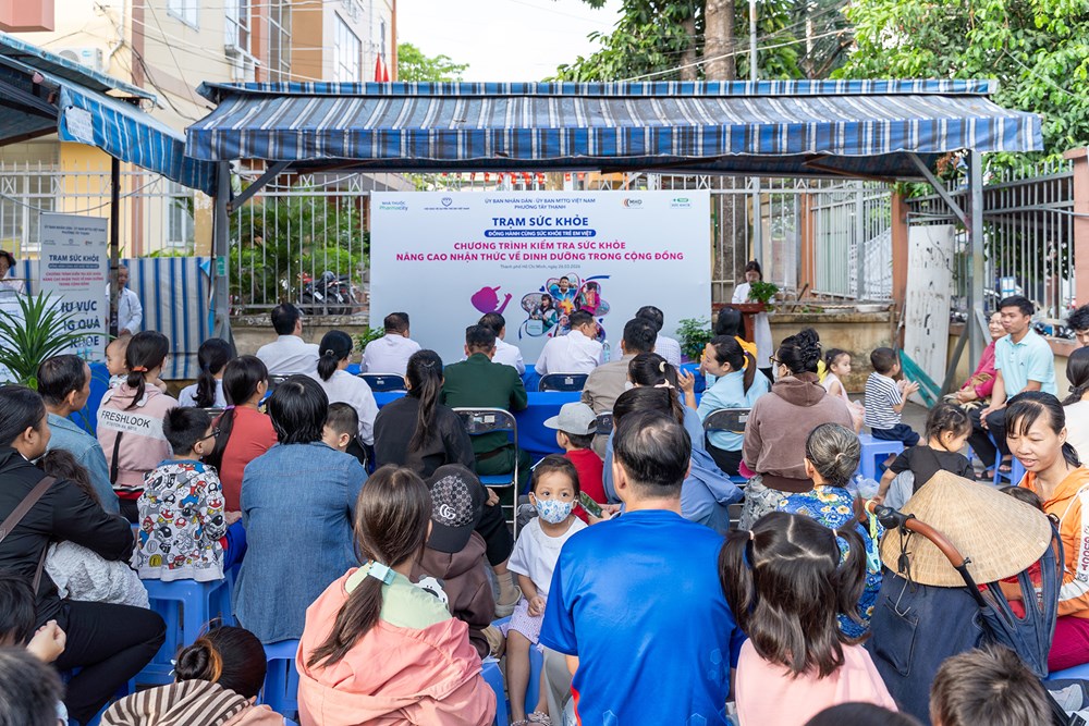 “Trạm sức khỏe”: Góp phần nâng cao sức khỏe trẻ em - ảnh 5