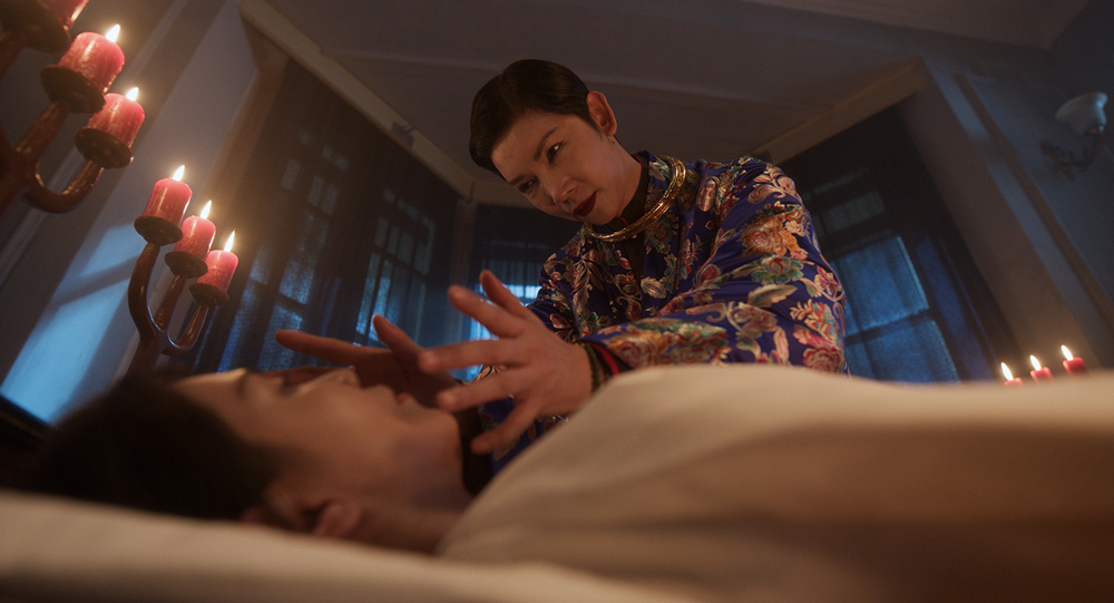 Xuân Lan vào vai phản diện, thực hiện nhiều nghi lễ cõi âm trong ‘Thẩm mỹ viện âm phủ’ - ảnh 5