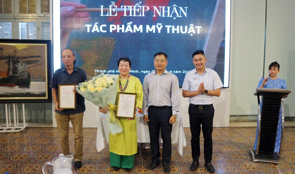 Hội Mỹ thuật Việt Nam chuyển giao hơn 200 tác phẩm cho Bảo tàng Mỹ thuật TP.HCM  - ảnh 1