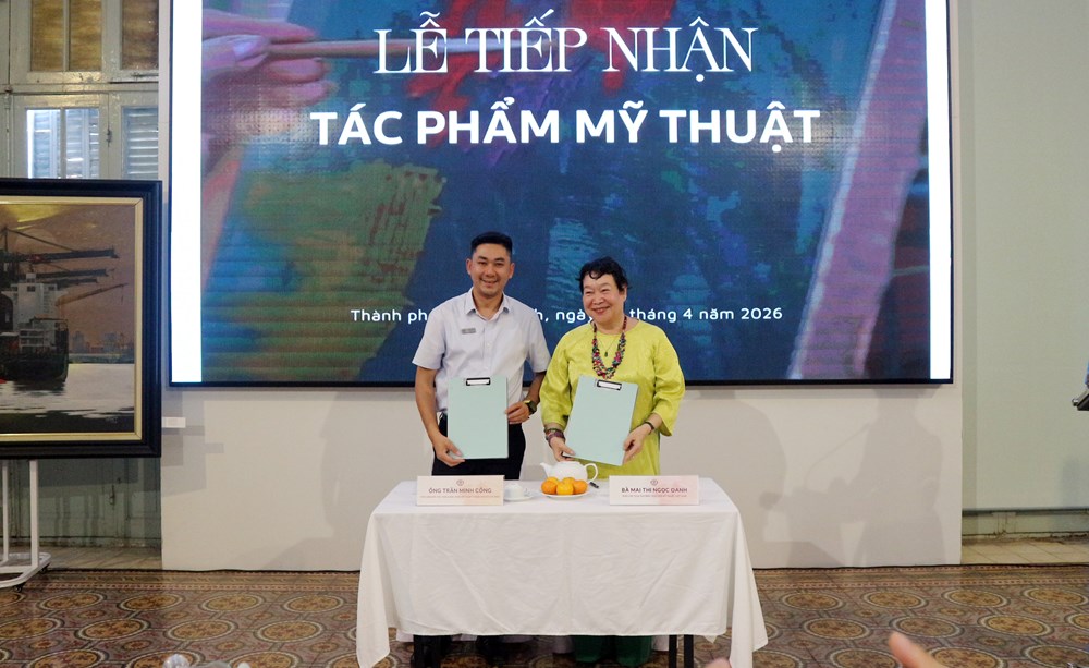 Hội Mỹ thuật Việt Nam chuyển giao hơn 200 tác phẩm cho Bảo tàng Mỹ thuật TP.HCM  - ảnh 4