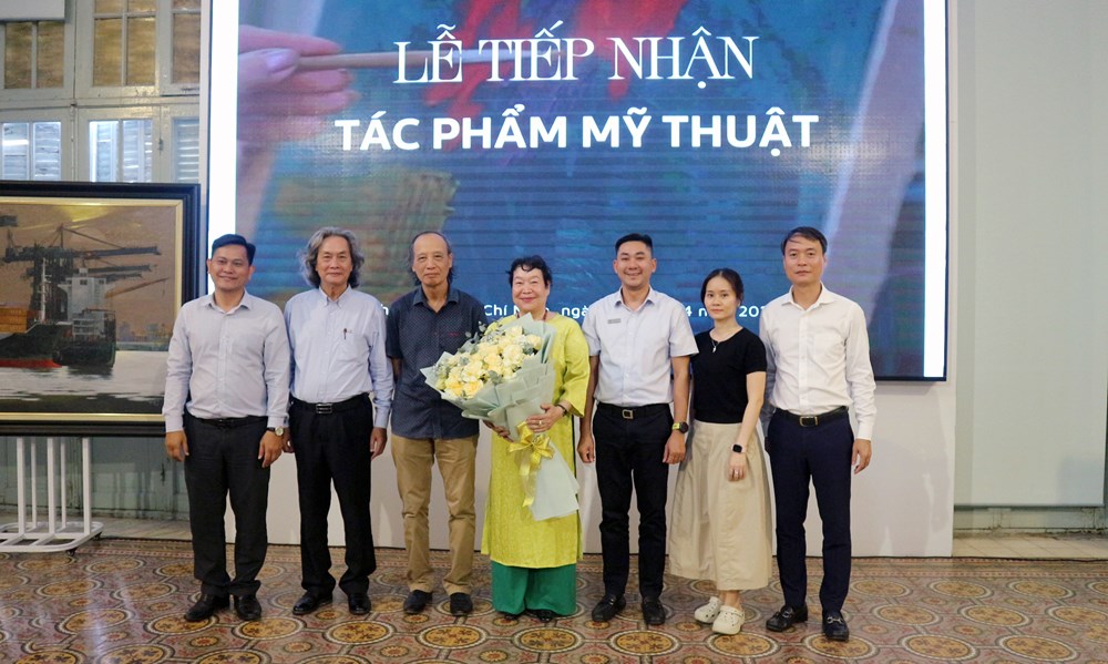 Hội Mỹ thuật Việt Nam chuyển giao hơn 200 tác phẩm cho Bảo tàng Mỹ thuật TP.HCM  - ảnh 5