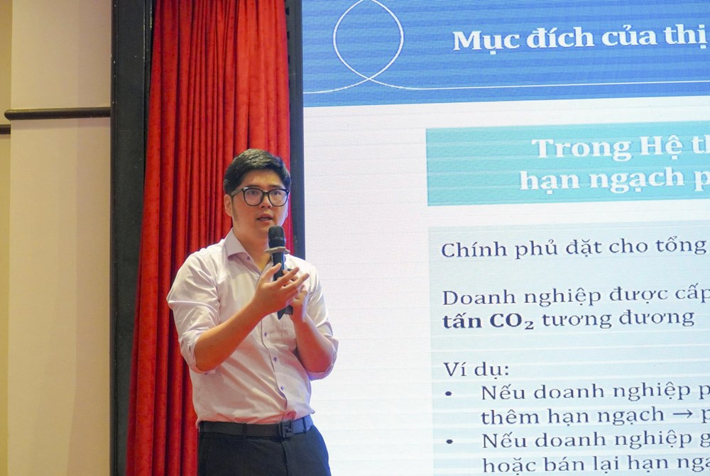 Tăng cường năng lực cho doanh nghiệp tham gia thị trường carbon tại Việt Nam - ảnh 2