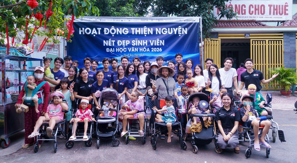 Thí sinh “Nét đẹp sinh viên” VHS 2026 lan tỏa yêu thương qua hoạt động thiện nguyện - ảnh 1