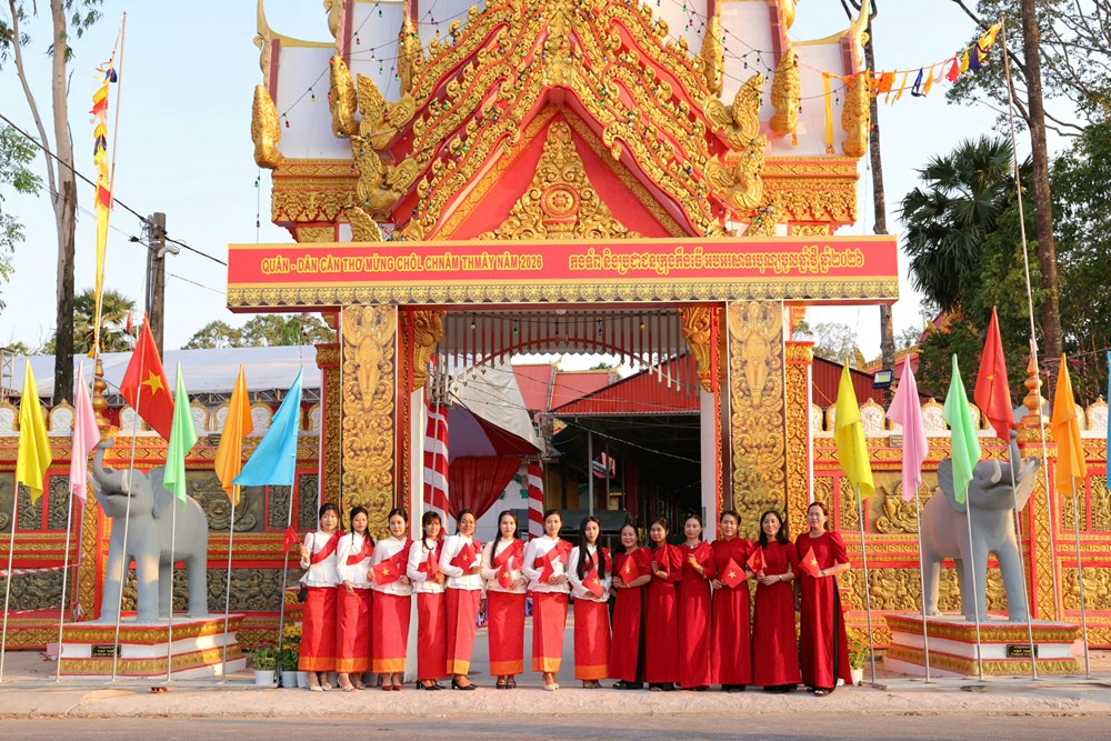 Nhiều hoạt động thiết thực trong Tết Quân Dân mừng Chôl Chnăm Thmây 2026 - ảnh 5