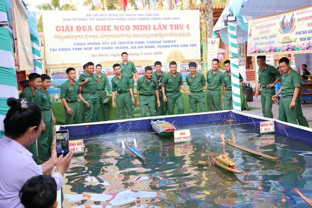 Nhiều hoạt động thiết thực trong Tết Quân Dân mừng Chôl Chnăm Thmây 2026 - ảnh 7