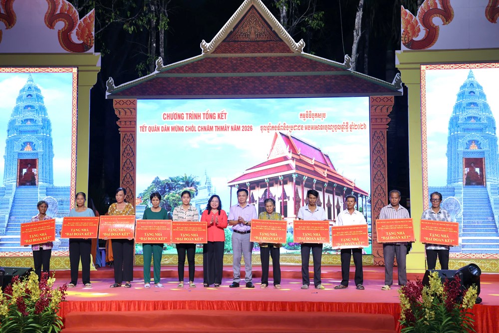 Nhiều hoạt động thiết thực trong Tết Quân Dân mừng Chôl Chnăm Thmây 2026 - ảnh 4