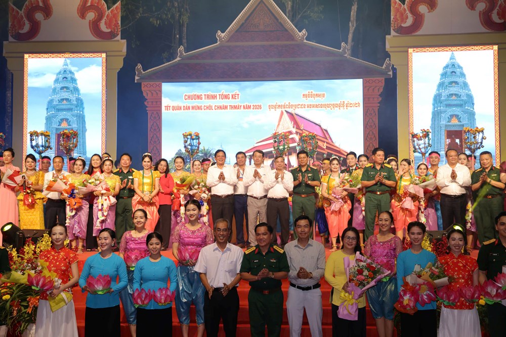 Nhiều hoạt động thiết thực trong Tết Quân Dân mừng Chôl Chnăm Thmây 2026 - ảnh 1