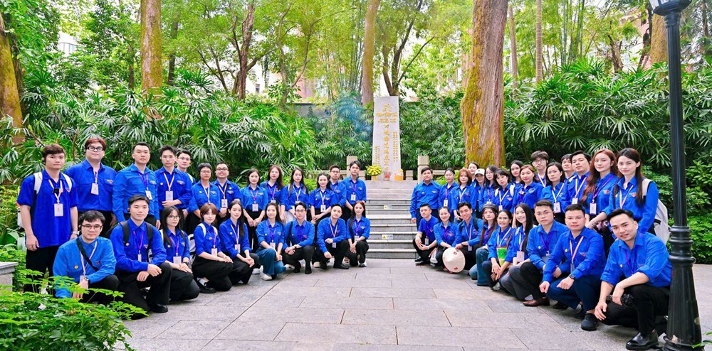 Hoa hậu Thanh Thủy cùng hơn 200 thanh niên, thiếu nhi lan tỏa tình hữu nghị Việt - Trung  ​ - ảnh 3