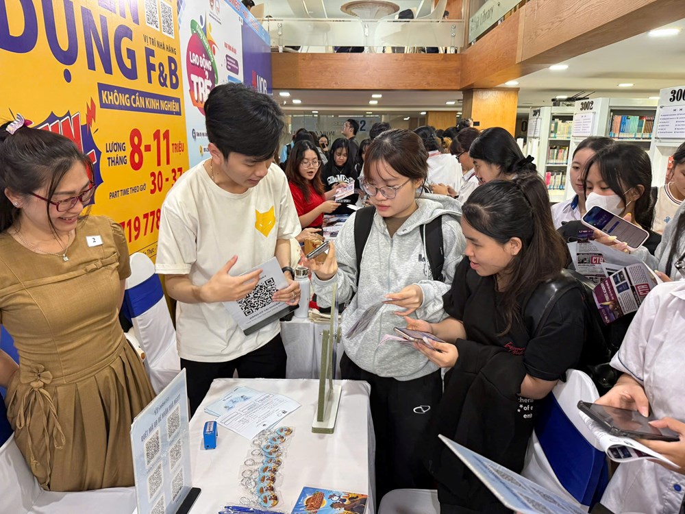 Kết nối doanh nghiệp, mở rộng cơ hội việc làm cho sinh viên - ảnh 2