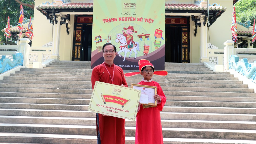 Gieo mầm tình yêu lịch sử từ sân chơi “Trạng nguyên Sử Việt“ - ảnh 6