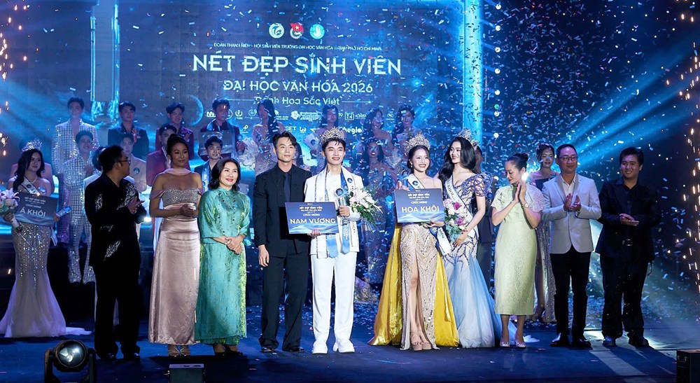 Sinh viên Văn hóa tỏa sáng trong đêm chung kết “Danh hoa sắc Việt” - ảnh 1