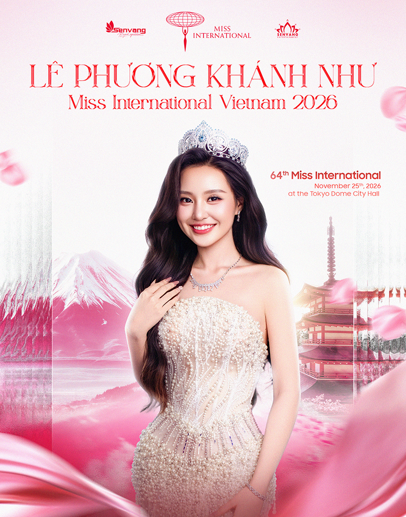 Á hậu Lê Phương Khánh Như đại diện Việt Nam dự Miss International 2026 - ảnh 1