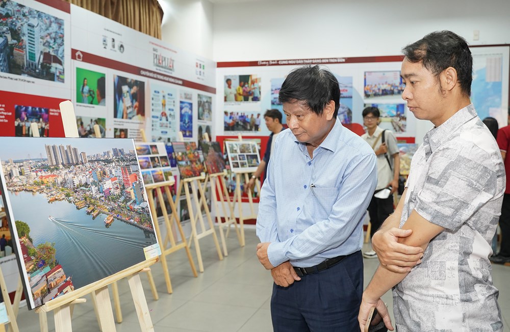 Ảnh chụp Công viên tưởng niệm nạn nhân Covid-19 đoạt giải Nhất cuộc thi “TP.HCM – Sắc màu mới” - ảnh 3