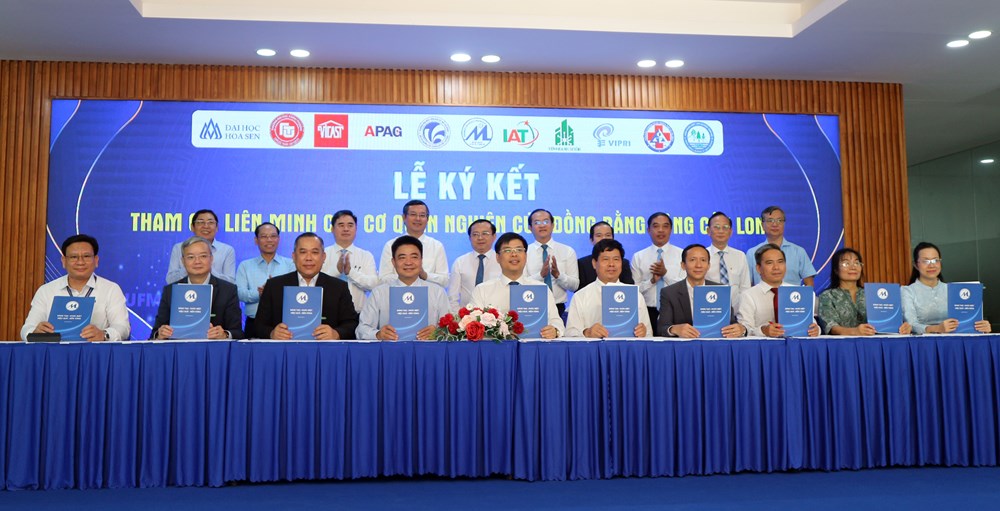 Thêm 11 đơn vị tham gia Liên minh các cơ quan nghiên cứu ĐBSCL - ảnh 1