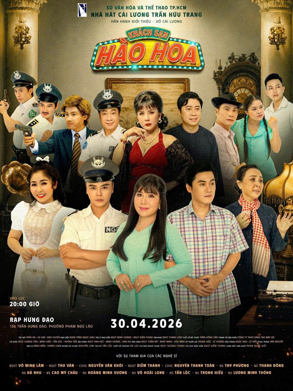 Phục vụ miễn phí vở cải lương “Khách sạn Hào Hoa” - ảnh 1