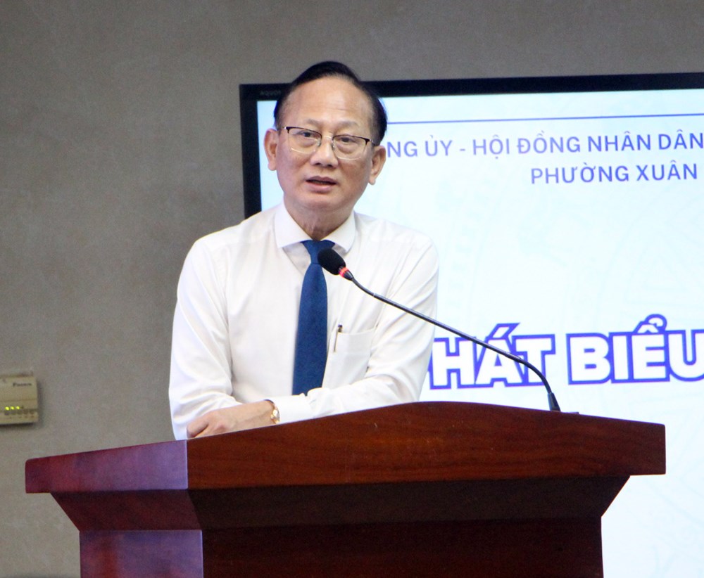 Phường Xuân Hòa hợp tác các cơ sở giáo dục, hướng tới xây dựng “phường kiểu mẫu” - ảnh 2