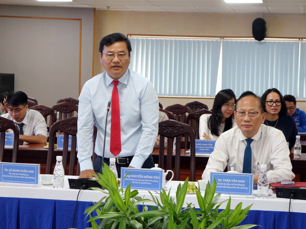 Phường Xuân Hòa hợp tác các cơ sở giáo dục, hướng tới xây dựng “phường kiểu mẫu” - ảnh 10