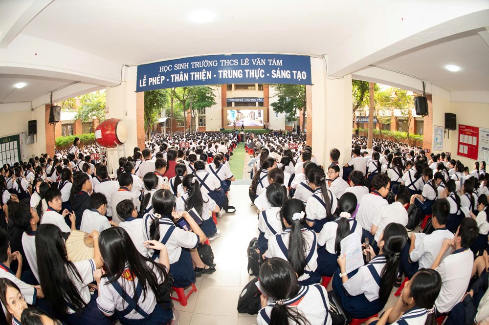 TP.HCM đưa sân khấu vào trường học tuyên truyền văn hóa ứng xử - ảnh 4