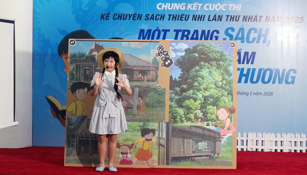 Lan tỏa văn hóa đọc từ cuộc thi kể chuyện thiếu nhi - ảnh 4