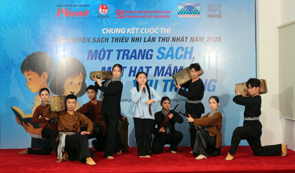 Lan tỏa văn hóa đọc từ cuộc thi kể chuyện thiếu nhi - ảnh 6