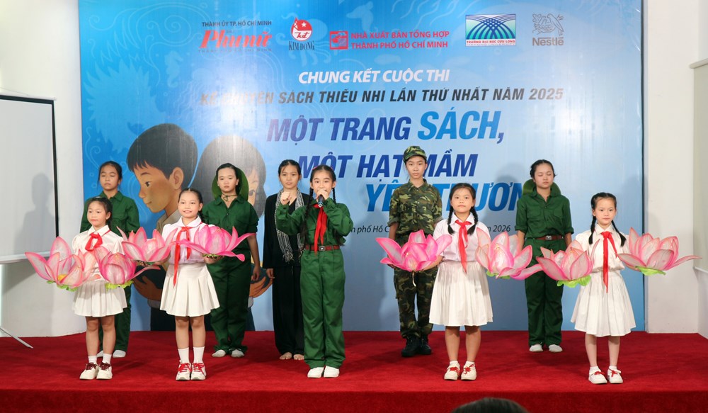 Lan tỏa văn hóa đọc từ cuộc thi kể chuyện thiếu nhi - ảnh 5