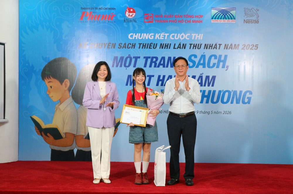 Lan tỏa văn hóa đọc từ cuộc thi kể chuyện thiếu nhi - ảnh 8