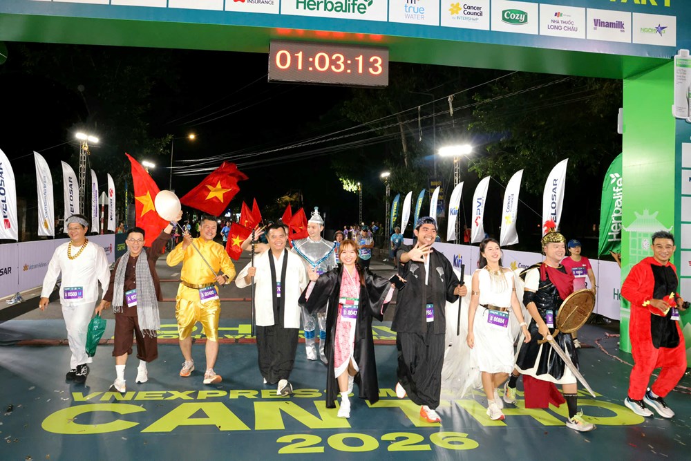 Khoảng 10.000 vận động viên tham gia VnExpress Marathon Cần Thơ 2026 - ảnh 4