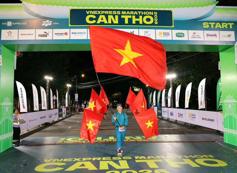 Khoảng 10.000 vận động viên tham gia VnExpress Marathon Cần Thơ 2026 - ảnh 12