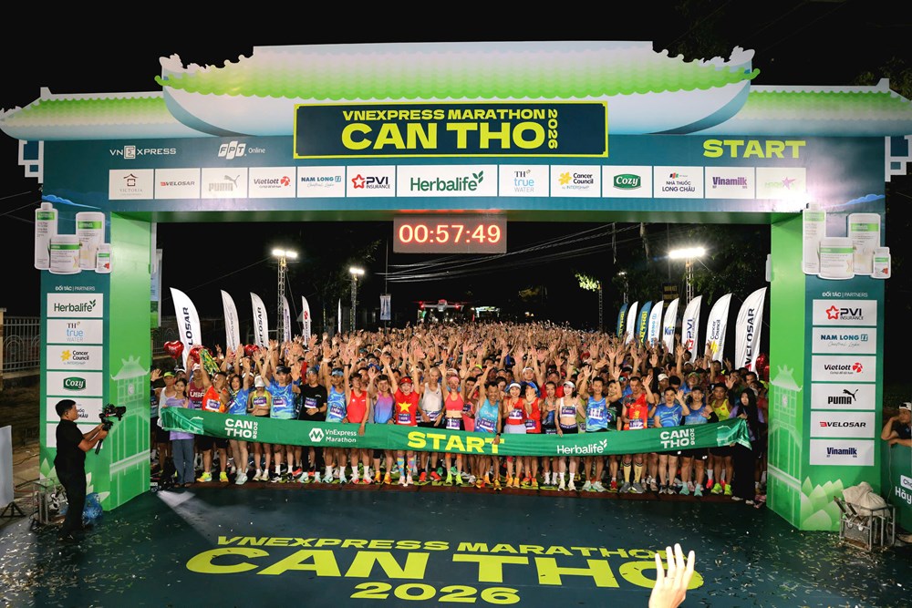 Khoảng 10.000 vận động viên tham gia VnExpress Marathon Cần Thơ 2026 - ảnh 3
