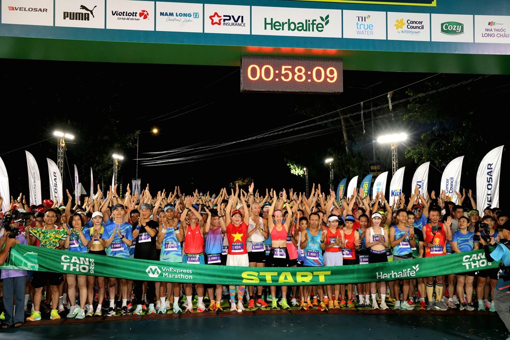 Khoảng 10.000 vận động viên tham gia VnExpress Marathon Cần Thơ 2026 - ảnh 1