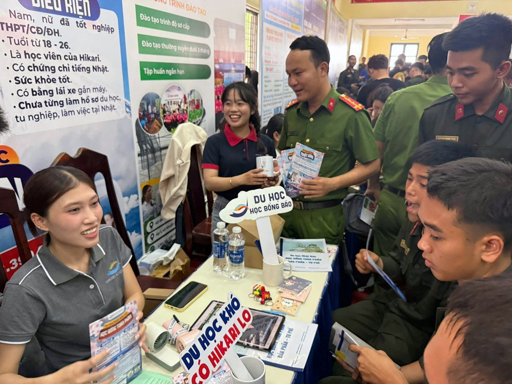 Hơn 1.200 chiến sĩ tham gia Ngày hội tư vấn nghề nghiệp, hỗ trợ việc làm năm 2026 - ảnh 2