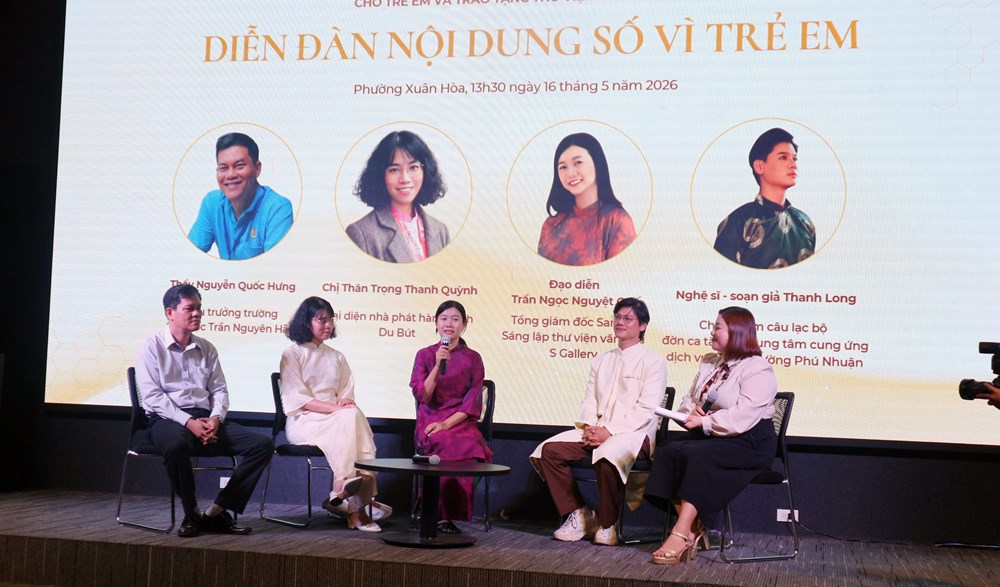 Chung tay xây dựng hệ sinh thái nội dung số vì trẻ em - ảnh 1
